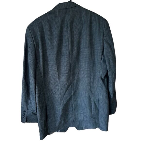 Calvin Klein Macys Mens Store Herringbone Blazer union made 40 R - Picture 2 of 8